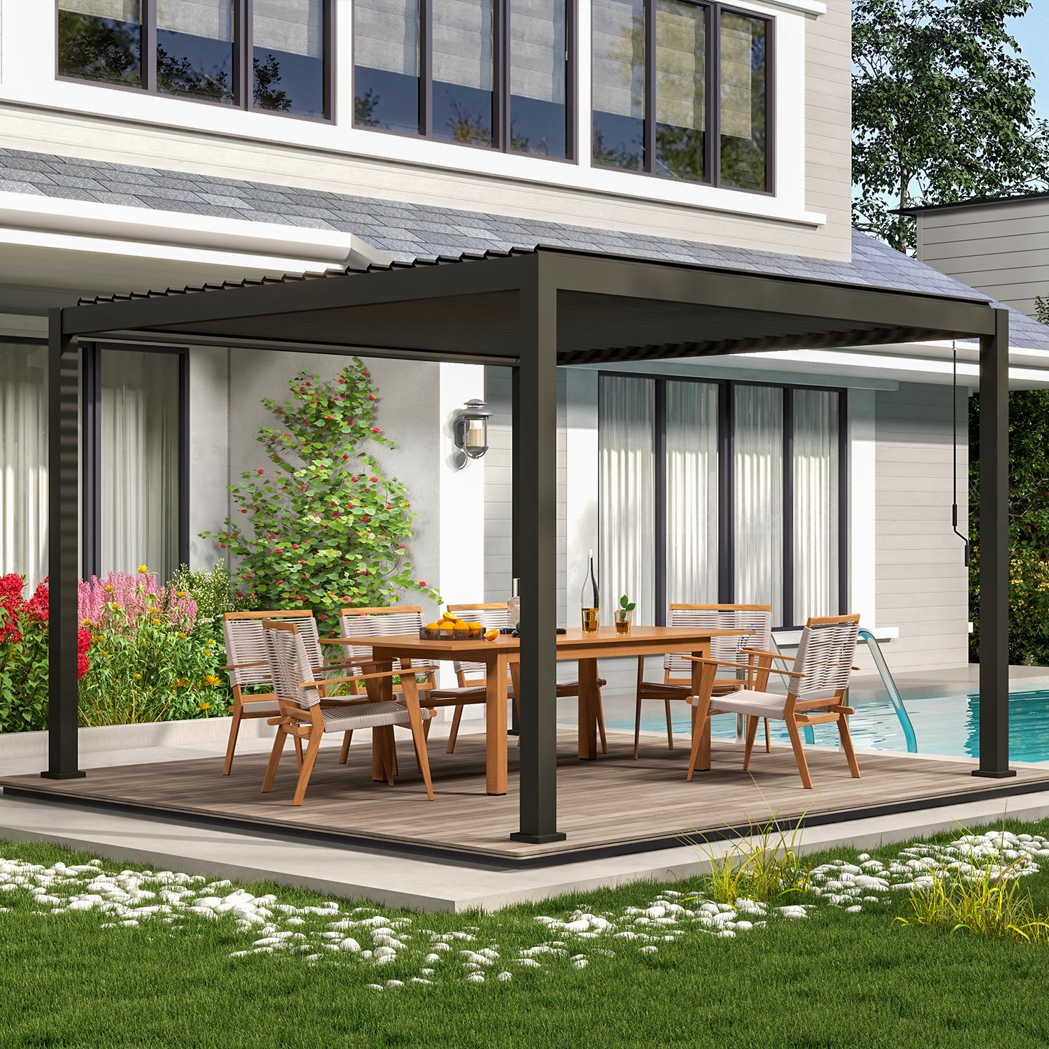 MIRADOR INFINITE 12'x12' PERGOLA